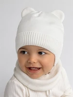 Снуд детский вязаный Amarobaby Pure Love SNOOD, молочный AB-OD21-PLS9/33-0