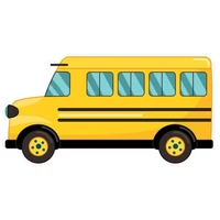 Настенная панель Логикус "Желтый автобус" 707726778