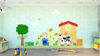 Декоративно-развивающая панель "Молочная ферма «Умничка» 1276102861