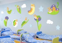 Комплект декораций для стен Pappado "Забавные гусенички" 76875070