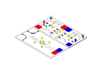 Соревновательное поле с элементами MakeX 2019 City Guardian Arena 772257986