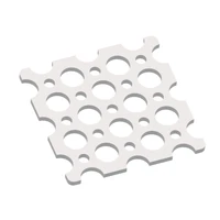 Пластина с отверстиями 3 x 3 TETRIX PRIME (2 шт в упаковке) 41257 1148964967