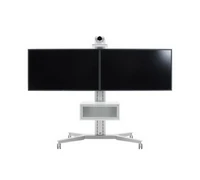 Мобильная напольная стойка для 2-х мониторов SMS Flatscreen X FH M1455 Video conference для размера 42-52" 1711213136