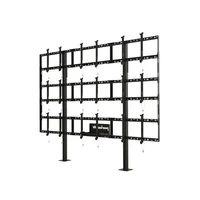 Стационарная напольная стойка для создания конфигурации 3х3 Peerless-AV DS-S555-3X3 для размера 46-55" 678509902