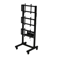 Мобильная напольная стойка для создания конфигурации 1х3 Peerless-AV DS-C560-1x3 для размера 46-60" 57358536