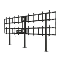 Стационарная напольная стойка для создания конфигурации 4х2 Peerless-AV DS-S555-4X2 для размера 46-55" 292375182