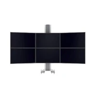 Мобильная напольная стойка для 6-ти мониторов SMS Multi Control 2xTriple Clamp для размера 19-24” 877319255