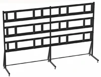 Стационарная напольная стойка для 12-ти дисплеев размером 46"-60" Antall N-4x3 1933659669