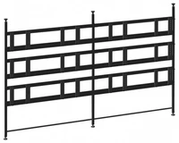 Распорное крепление для 12-ти дисплеев размером 46"-60" Antall R-4x3 44666889