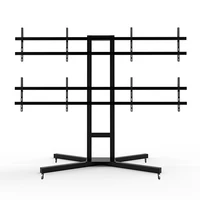 Мобильная напольная стойка для видеостен 2х2 InterTouch ISMP4-43 для размера 43" 2006783029