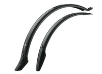 Комплект полноразмерных крыльев SKS Velo-55 CROSS SET 28" черные пластик 55мм 1986736140