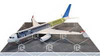Препарированный макет самолета Ту-204 1203549740