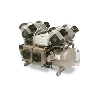 Ekom DK50 2X4VR/110/M - безмасляный компрессор для централизованной компрессорной без кожуха, с осушителем, с ресивером 110 л 17323972