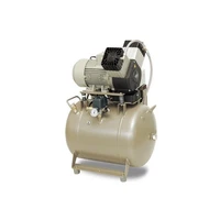 Ekom DK50 2V/50 S - безмасляный компрессор для 2-x стоматологических установок с кожухом, без осушителя, с ресивером 50 л 1125275653