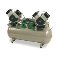 Ekom DK50 2X2V/110S/M - безмасляный компрессор для четырех стоматологических установок с кожухом, с осушителем, с ресивером 110 л 48071762