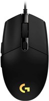 Мышь проводная Logitech G102 LightSync, игровая, оптическая, USB, 8000dpi, черный [910-005808] 1891708