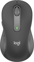 Мышь беспроводная Logitech M650 Large, Bluetooth/Радио, оптическая, USB, 4000dpi, графитовый [910-006388] 1995975