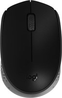 Мышь беспроводная Logitech M171, радио, оптическая, USB, 1000dpi, черный и серый [910-004643] 1964094
