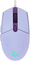 Мышь проводная Logitech G102 LightSync, игровая, оптическая, USB, 8000dpi, сиреневый [910-005857] 1972171