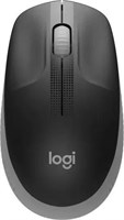 Мышь беспроводная Logitech M190, радио, оптическая, USB, 1000dpi, черный и серый [910-005906] 1914920