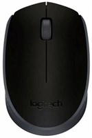 Мышь беспроводная Logitech M171, радио, оптическая, USB, 1000dpi, черный и серый [910-004643] 1891734