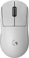 Мышь беспроводная Logitech G Pro X Superlight 2, игровая, радио, оптическая, USB, 32000dpi, белый [910-006638] 1983897