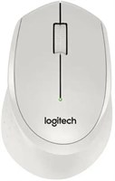 Мышь беспроводная Logitech M330 Silent Plus, радио, оптическая, USB, 1000dpi, белый [910-004926] 1972290