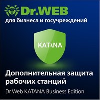 Доктор Веб Dr.Web Katana (лицензия на 3 года), на 2 ПК 601487714
