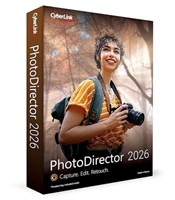 CyberLink Corporation CyberLink PhotoDirector 2026 (лицензия), цена за 1 лицензию 42958558