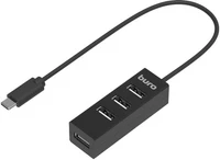 USB-концентратор Buro BU-USBC-HUB-4U20 1235567548