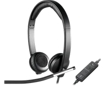 Гарнитура Logitech H650e, цвет черный 1346236883