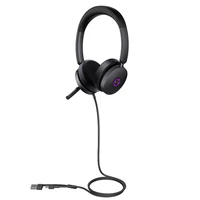 Гарнитура Yealink UH48 Dual UC USB-C/A, цвет черный 952760968
