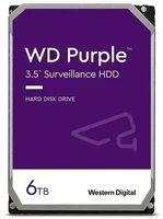 Жесткий диск Western Digital Purple 3.5 6Tb 5.4K SATA3 943190290