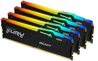 Оперативная память Kingston FURY Beast Black KF556C40BBAK4-128 449924240