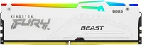 Оперативная память Kingston FURY Beast White RGB XMP 16GB 5600MT/s DDR5 CL40, KF556C40BWA-16, RTL 990418768