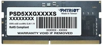 Оперативная память Patriot Desktop DDR5 4800МГц 16Gb, PSD516G480081S, RTL 1833095706