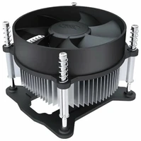 Устройство охлаждения(кулер) Deepcool CK-11508 PWM Soc-1151/1200 черный 4-pin 17-30dB Al 65W 245gr Ret (DP-ICAS-CK11508-P) 643693732