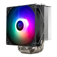 Кулер для процессора/ Thermalright Burst Assasin 120 ARGB (4-pin PWM, 154mm, Ni/CU, 6x6mm, ARGB, 1x120mm, 66.17CFM, 25.6dBA, 1550RPM, S: 1700, 1200, 115X, AM5, AM4) 427272134
