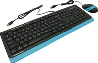 Клавиатура+мышь A4tech Fstyler F1010 F1010 BLUE, цвет черный 783741717
