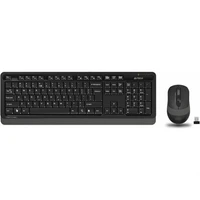 Клавиатура+мышь A4tech Клавиатура + мышь Fstyler FG1010 FG1010 GREY, цвет черный 508032454