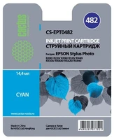 Картридж голубой Cactus CS-EPT0482 1243433743