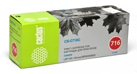 Тонер-картридж голубой Cactus CS-C716C 2030762964