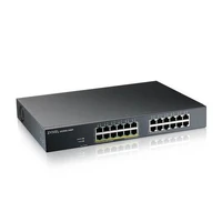 Коммутатор Zyxel NebulaFlex GS1915-24EP GS1915-24EP-EU0101F 24G 12PoE 12PoE+ 130W управляемый 1021211923