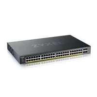 Коммутатор/ XGS1935-52HP, 52 Port Smart Managed PoE Switch, 48x Gigabit PoE and 4x 10G SFP+, hybrid mode, standalone or NebulaFlex Cloud, 375 Watt PoE 962536196