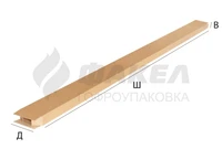 FEFCO 0410 тубус под склейку 958191101