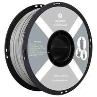 ABS Rapido пластик Qidi Tech Gray Серый 1,75 мм (1 кг) 1644865995