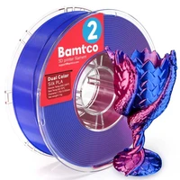PLA Silc пластик Bamtco Dual Color Red-Blue (1кг) 2134245975
