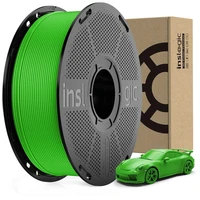 PLA Matte пластик Inslogic Green Зеленый 1,75 мм (1 кг) 328658730