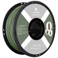 PLA Matte Rapido пластик Qidi Tech Olive Green Зеленый оливковый 1,75 мм (1 кг) 1217030998