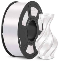 PLA+ пластик Sunlu Silk White 1,75 мм (1кг) 1513211556